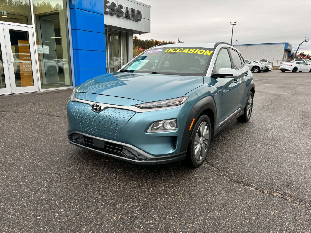 Blue 2020 Hyundai Kona Electric SUV / Crossover Automatic